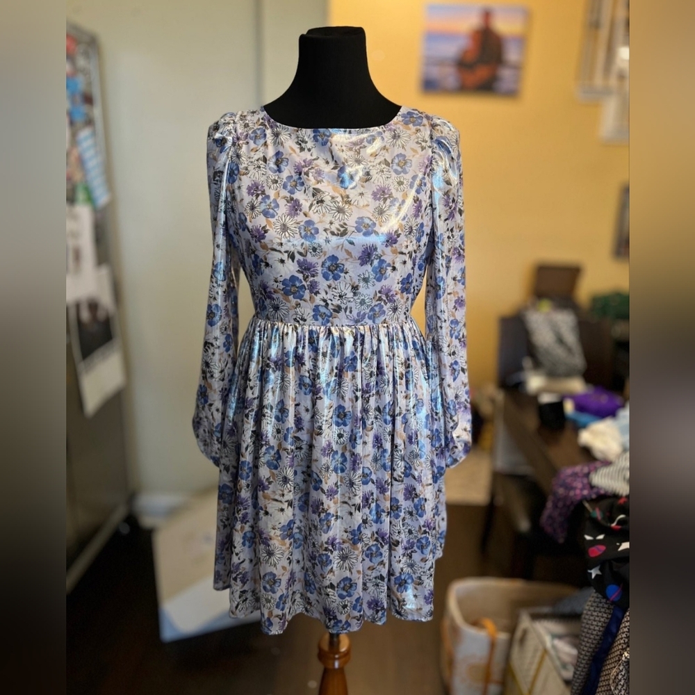 NWT metallic dress